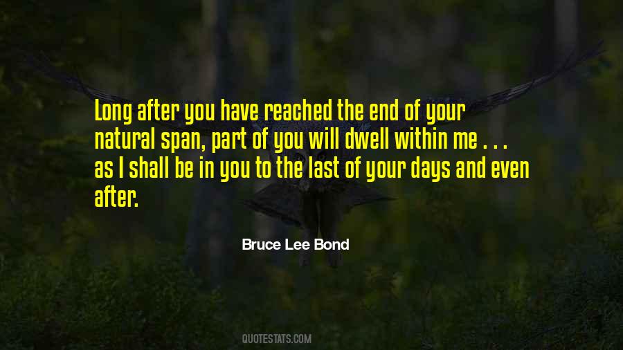 Reached The End Quotes #130332