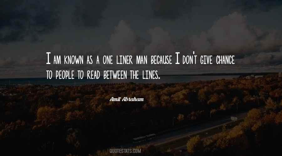 Read Between The Lines Quotes #1814250