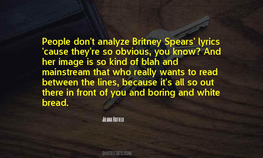 Read Between The Lines Quotes #1877651