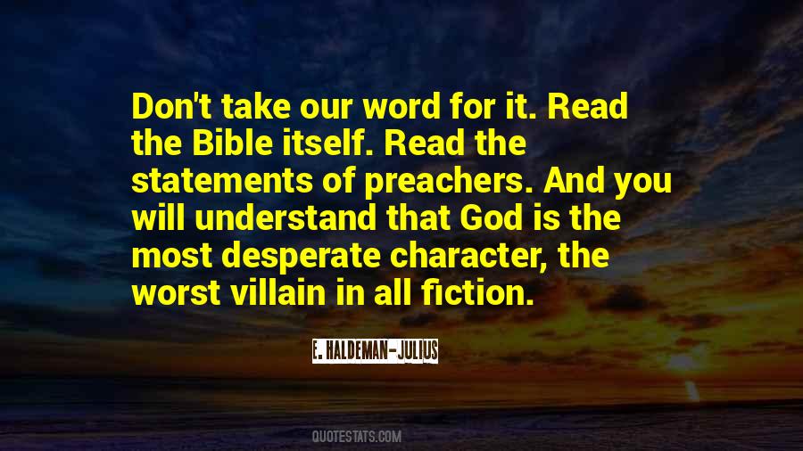 Read The Bible Quotes #294062