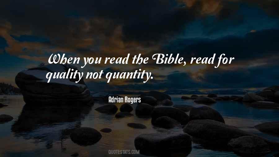 Read The Bible Quotes #485379