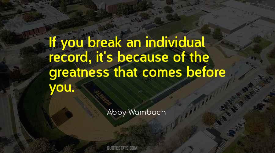 Quotes About Abby Wambach #1866862