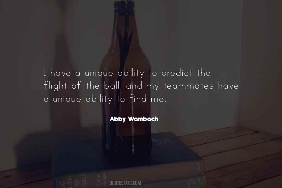 Quotes About Abby Wambach #61427