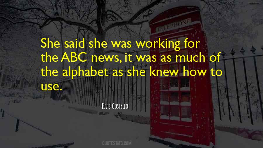 Quotes About Abc #884219