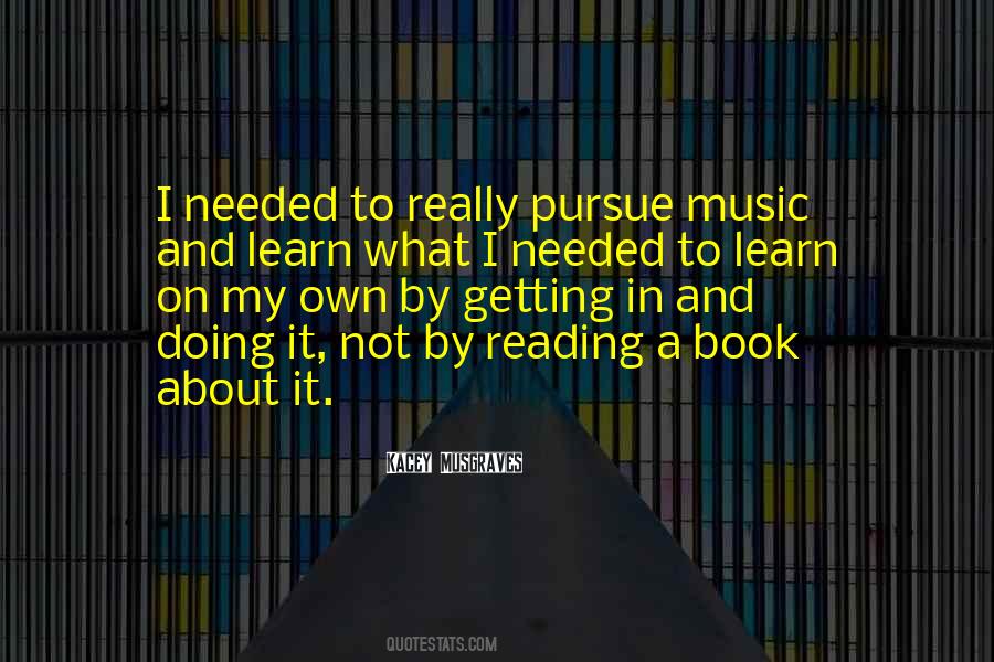 Reading And Music Quotes #152621