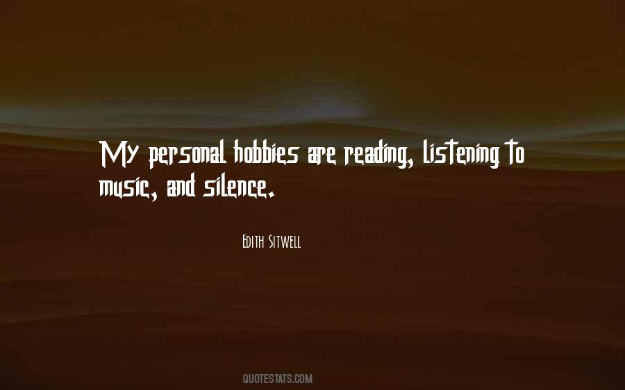 Reading And Music Quotes #267418