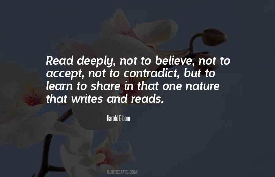 Reading And Nature Quotes #988245