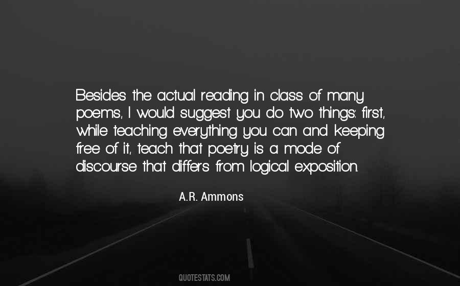 Reading And Teaching Quotes #1314290