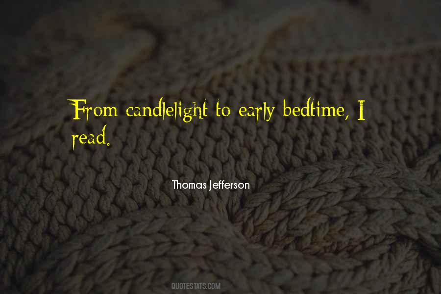 Reading By Candlelight Quotes #32526