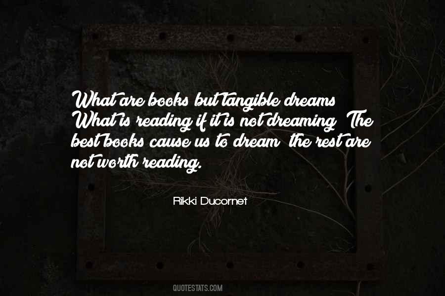 Reading Dreams Quotes #1396188