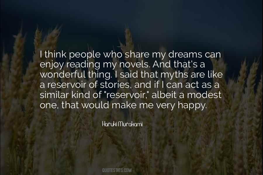 Reading Dreams Quotes #144700