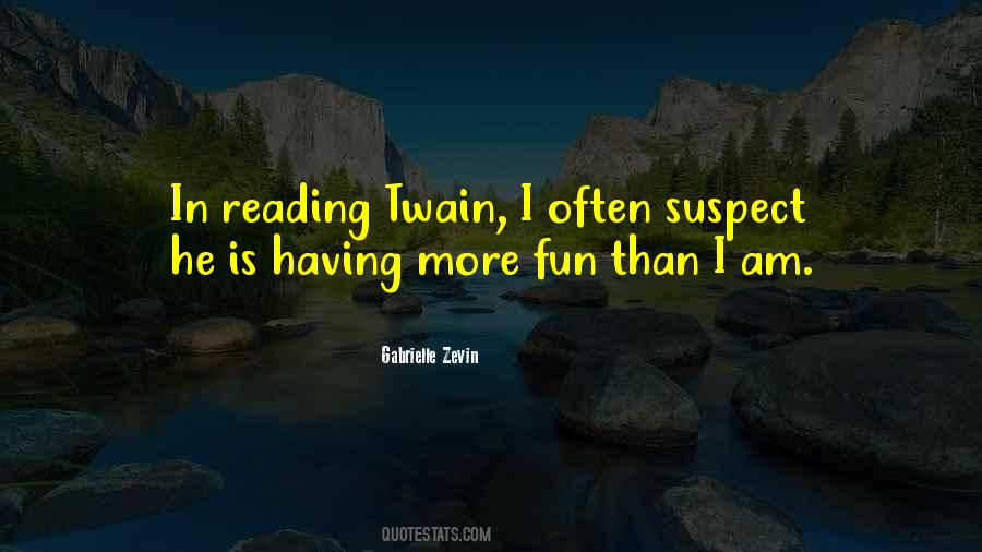 Reading For Fun Quotes #951683