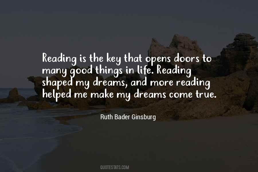 Reading Is The Key Quotes #1629634