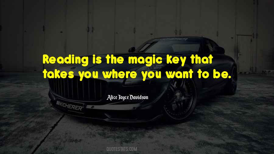 Reading Is The Key Quotes #678457