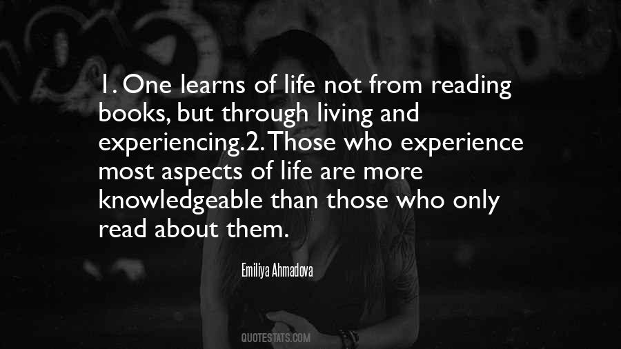 Reading Life Quotes #123643