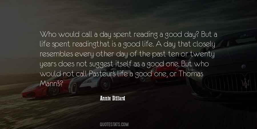 Reading Life Quotes #23689