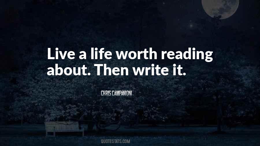 Reading Life Quotes #27457