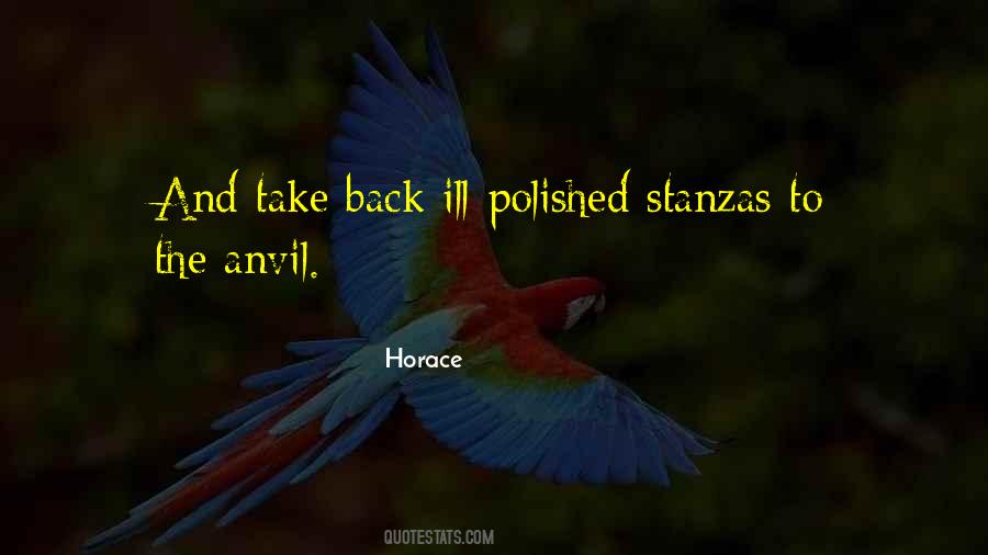 Quotes About Horace #10856