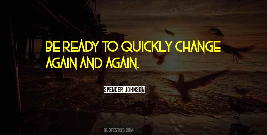 Ready To Change Quotes #951092