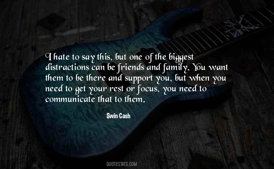 Quotes About Support From Family And Friends #409280