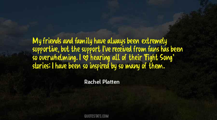 Quotes About Support From Family And Friends #7335
