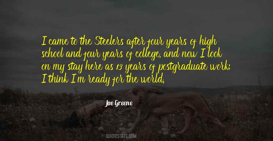 Ready To Go To College Quotes #652477