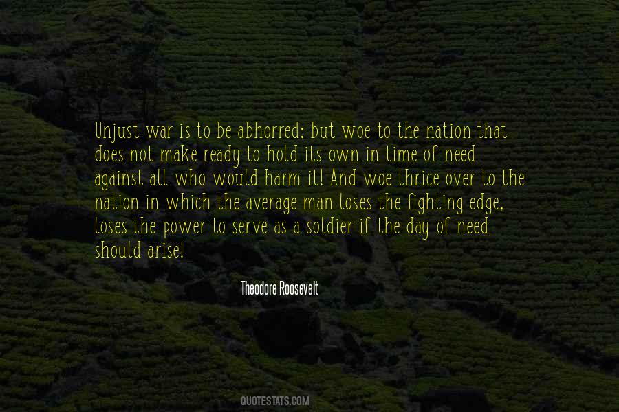 Ready To Go To War Quotes #593024