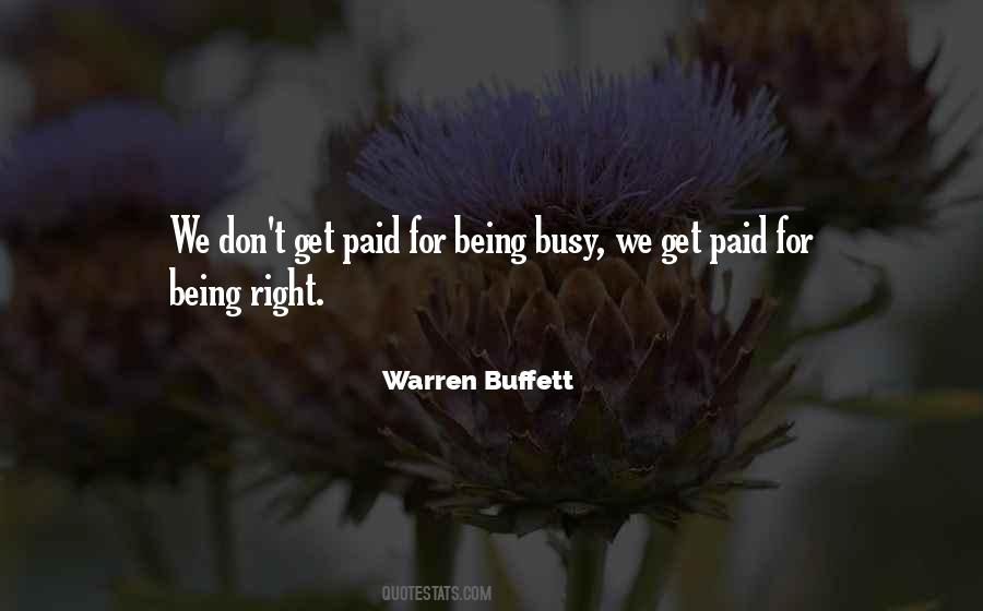 Quotes About Being Busy #1041283