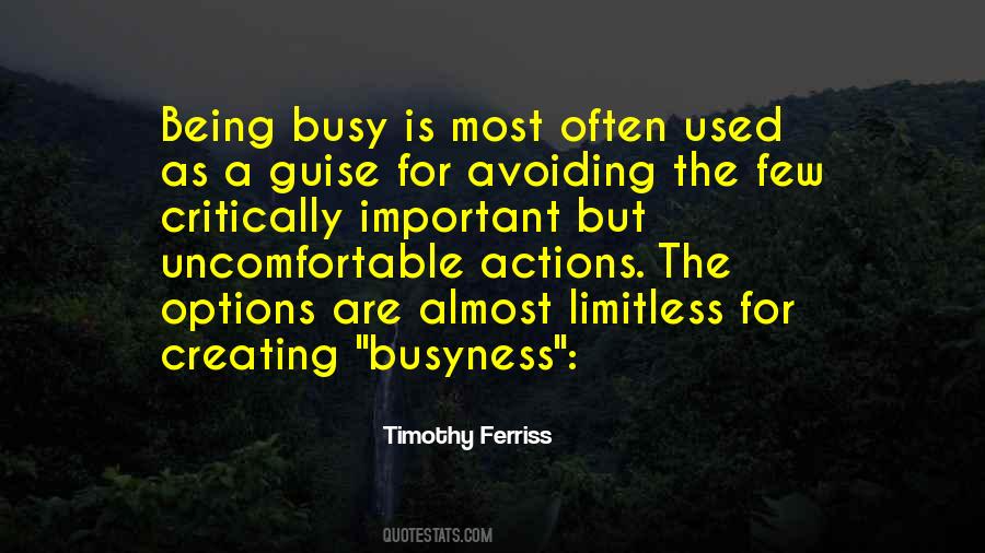 Quotes About Being Busy #88100