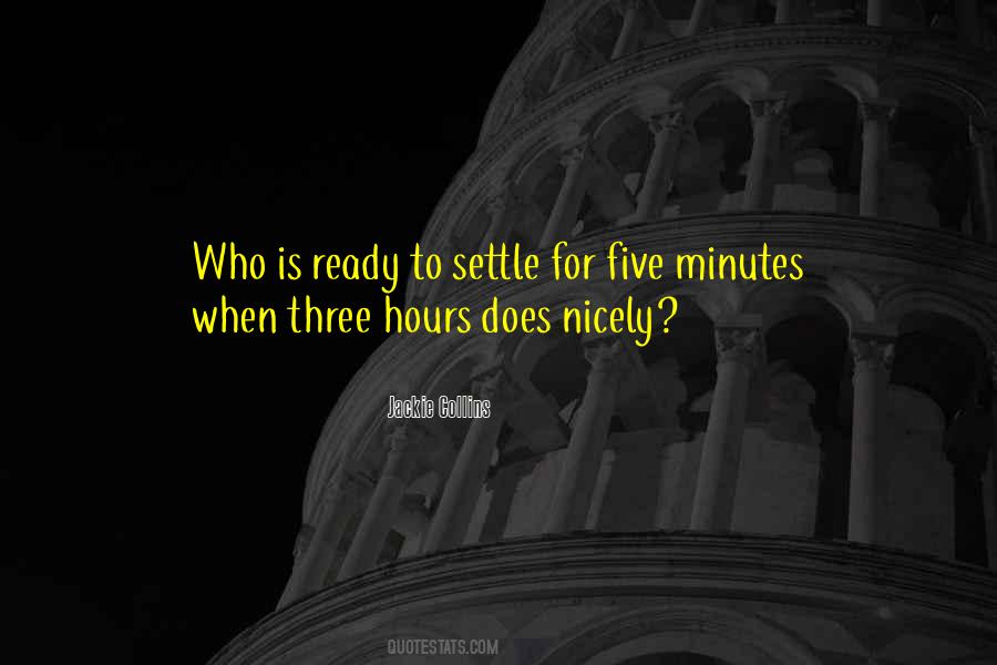 Ready To Settle Quotes #246254