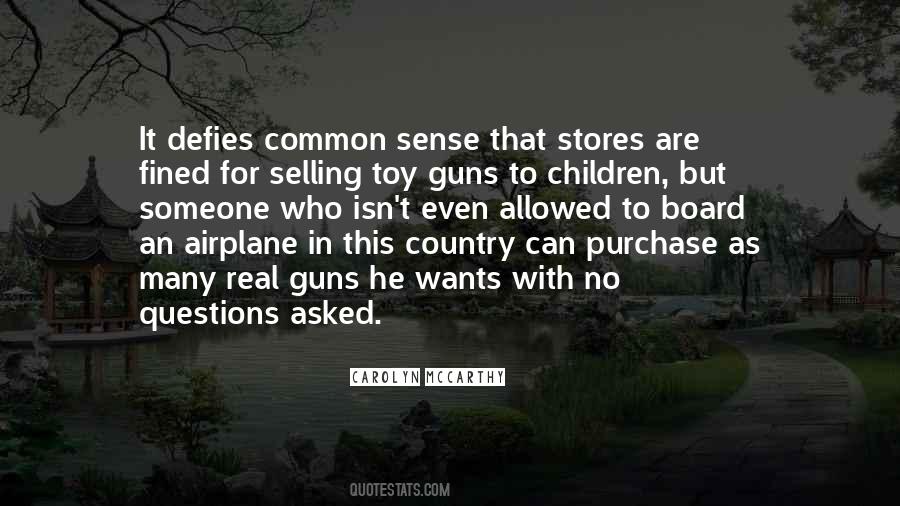 Real Common Sense Quotes #1217509