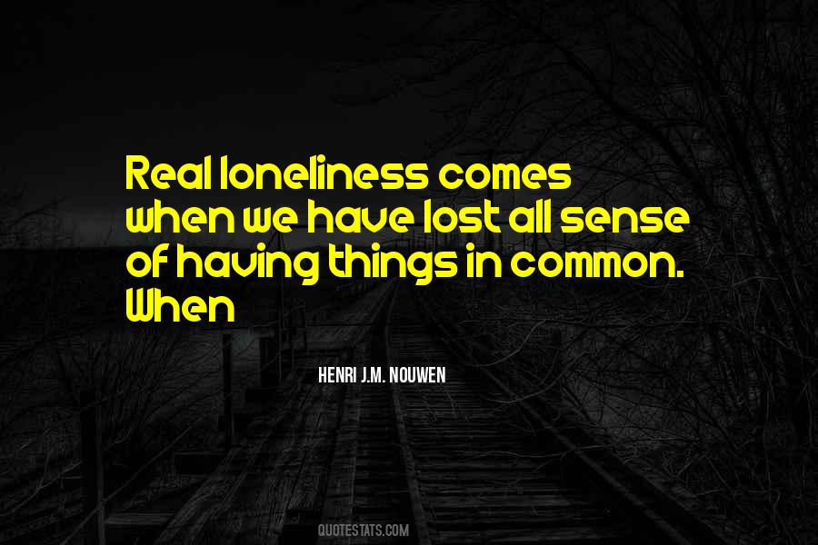 Real Common Sense Quotes #152946