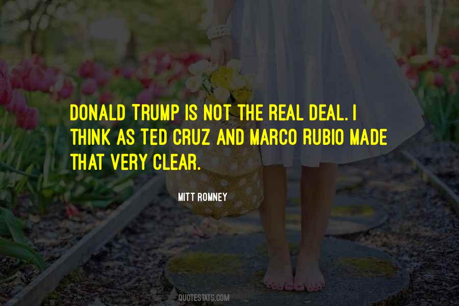 Real Deal Quotes #1382227