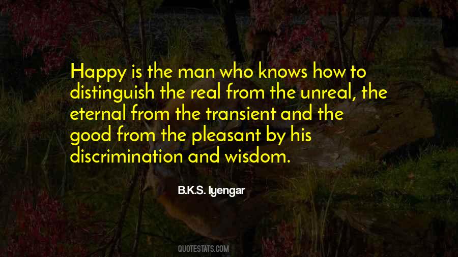 Real Good Man Quotes #1663047