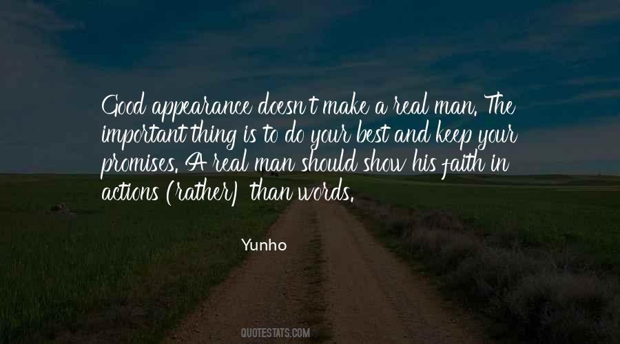 Real Good Man Quotes #1805552