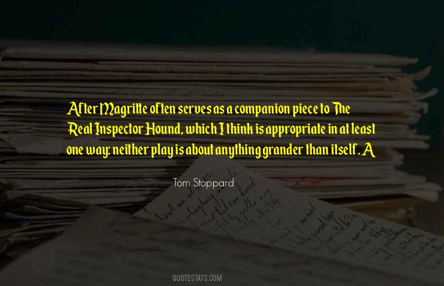Real Inspector Hound Quotes #523000