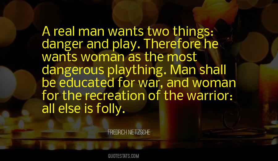 Real Man And Woman Quotes #110245