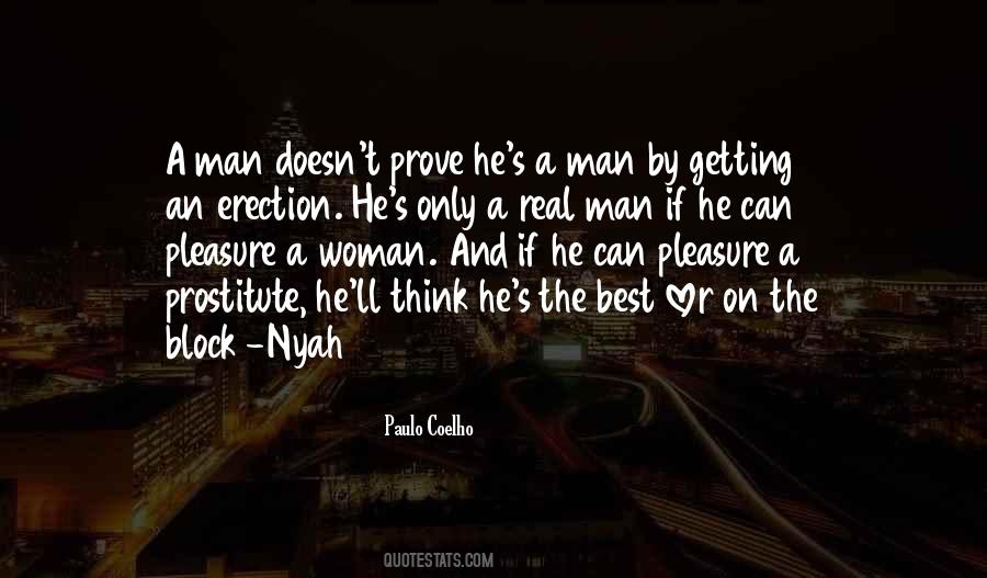 Real Man And Woman Quotes #1684424