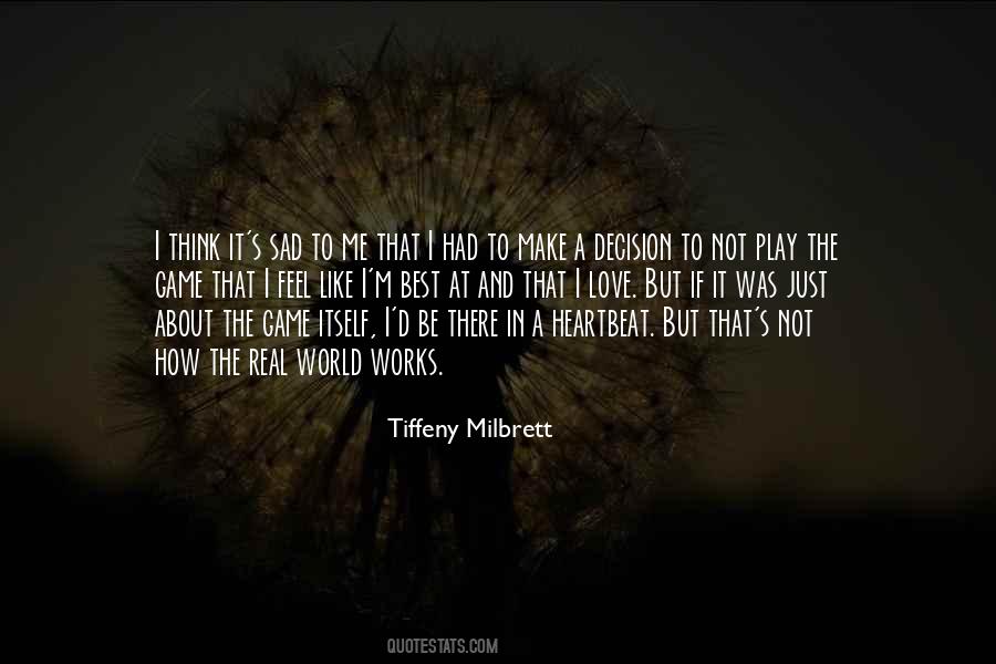 Real Sad Love Quotes #1294076