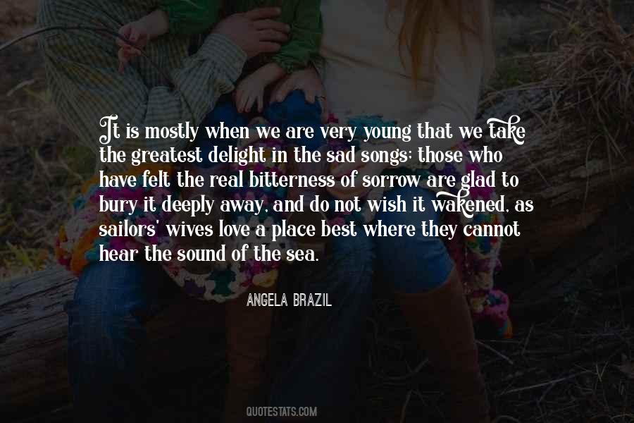 Real Sad Love Quotes #1848348