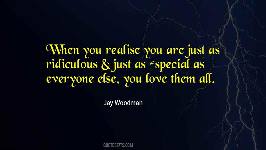 Realise Love Quotes #1530532