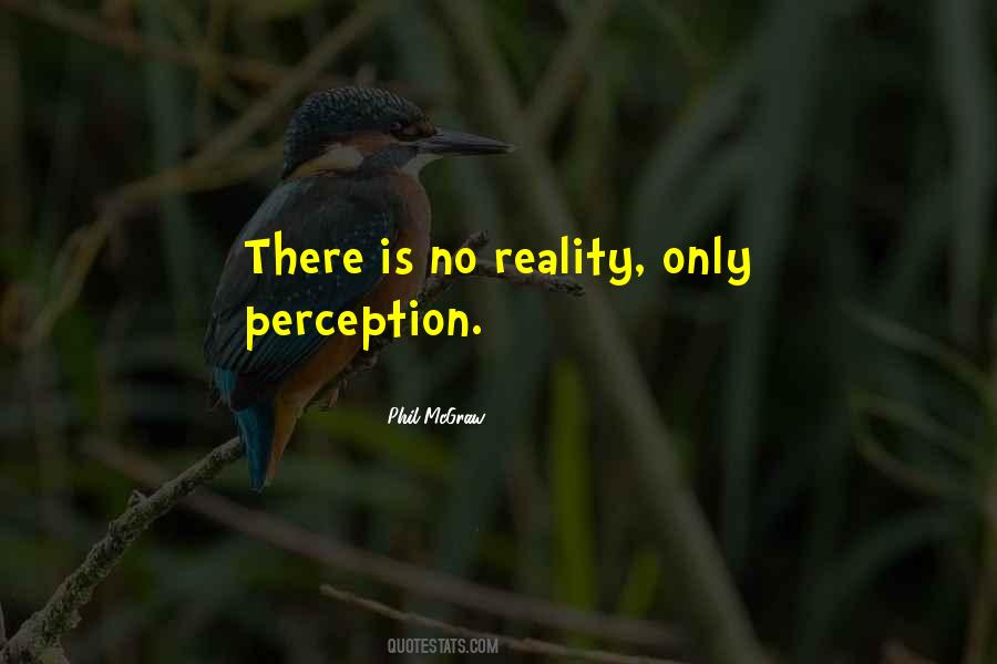 Reality Is Perception Quotes #776219