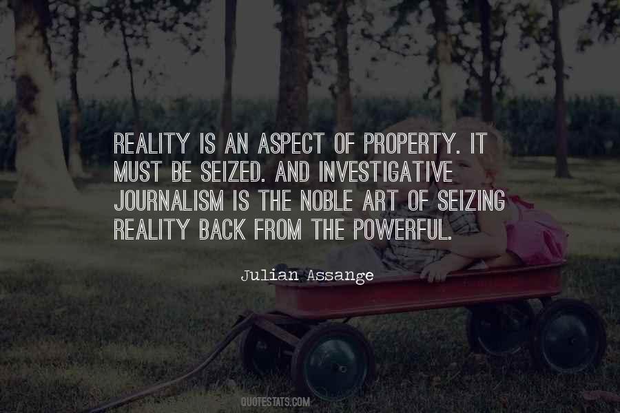Reality Is Quotes #1801907