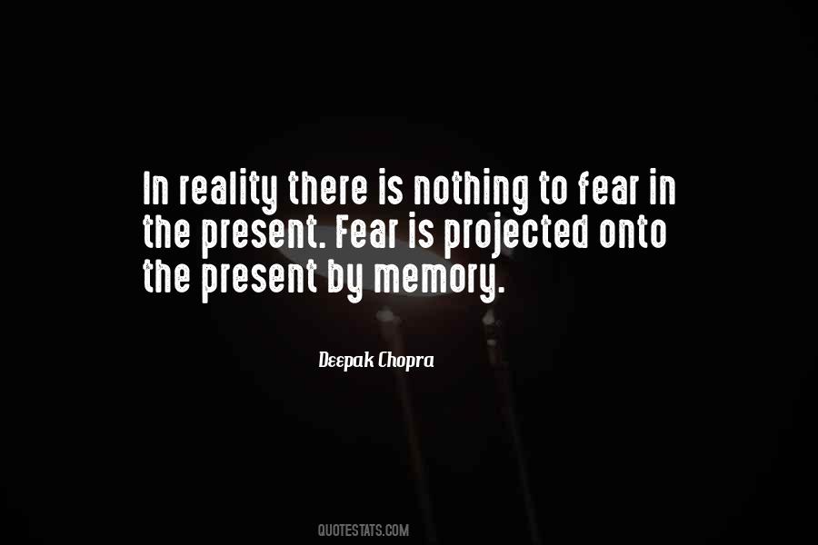 Reality Memory Quotes #491316