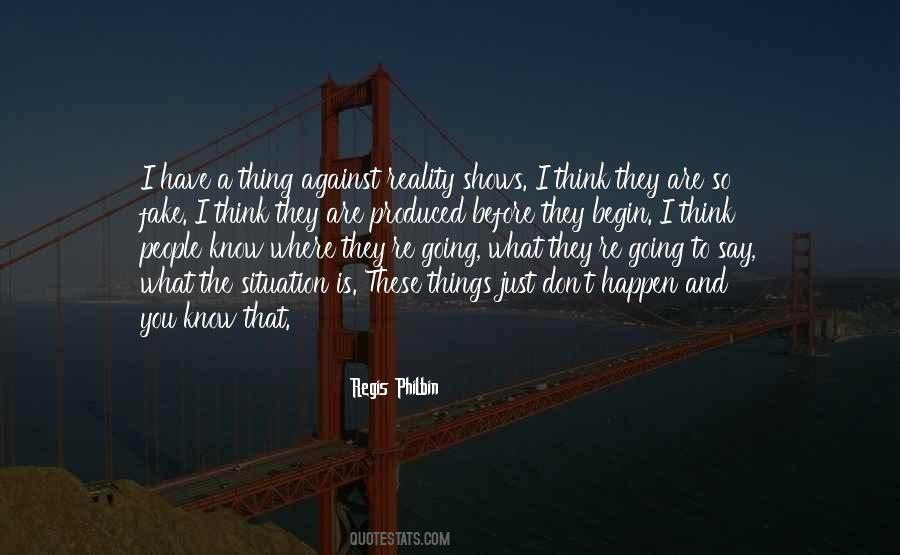 Reality Vs Fake Quotes #1458954