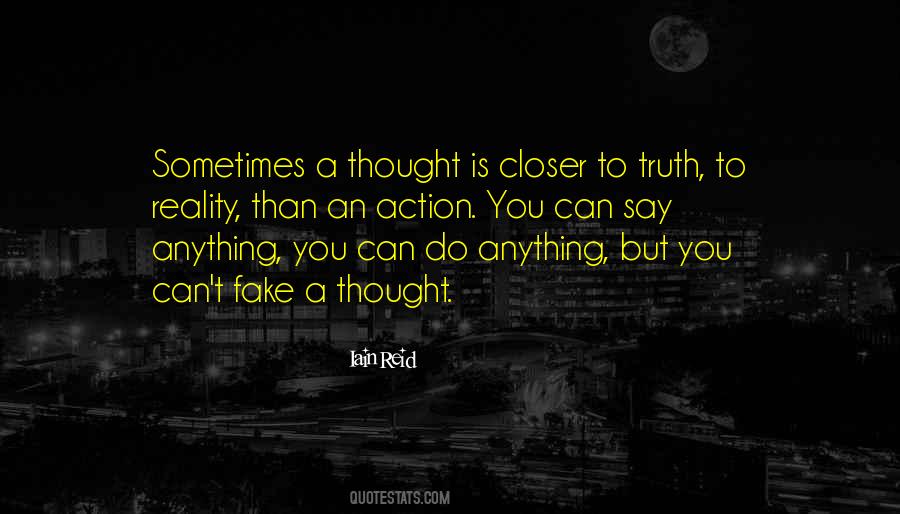 Reality Vs Fake Quotes #712621