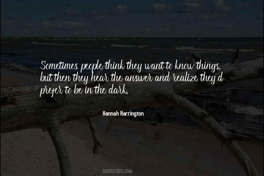 Realize Things Quotes #149117