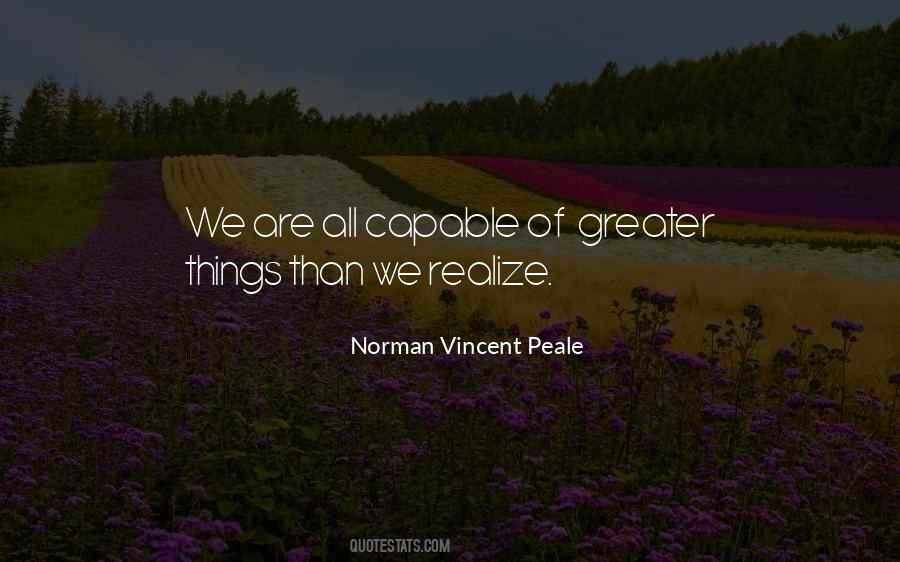 Realize Things Quotes #48285