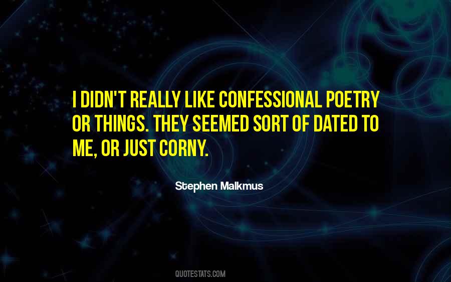 Really Corny Quotes #1306977