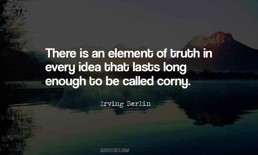 Really Corny Quotes #709128